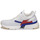 Παπούτσια Γυναίκα Χαμηλά Sneakers Skechers SPLIT/OVERPASS Άσπρο / Μπλέ / Red