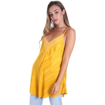 Υφασμάτινα Γυναίκα Αμάνικα / T-shirts χωρίς μανίκια Fracomina FR20SM547 Yellow