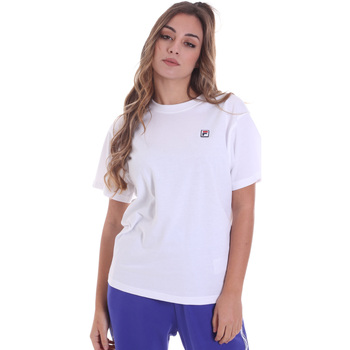 Υφασμάτινα Γυναίκα T-shirt με κοντά μανίκια Fila 682319 Άσπρο