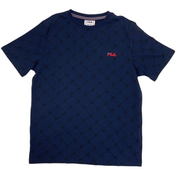 Υφασμάτινα Αγόρι T-shirt με κοντά μανίκια Fila 688084 Μπλε