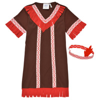 Υφασμάτινα Κορίτσι Μεταμφιέσεις Fun Costumes COSTUME ENFANT INDIENNE FOX KITTEN Multicolour
