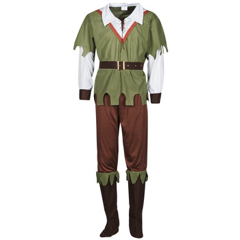 Υφασμάτινα Άνδρας Μεταμφιέσεις Fun Costumes COSTUME ADULTE FOREST HUNTER Multicolour