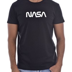 Υφασμάτινα Άνδρας T-shirts & Μπλούζες Nasa BIG WORM O NECK Black