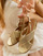 Παπούτσια Γυναίκα Σανδάλια / Πέδιλα Céleste ORANGER Gold