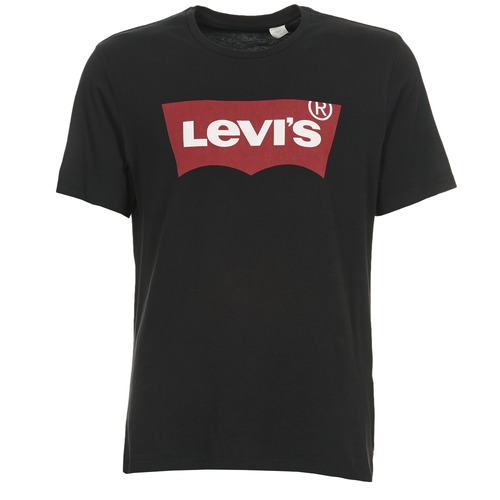 Υφασμάτινα Άνδρας T-shirt με κοντά μανίκια Levi's GRAPHIC SET IN Black
