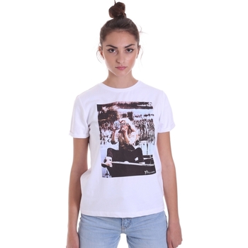 Υφασμάτινα Γυναίκα T-shirts & Μπλούζες Fracomina F120W03006J00139 Άσπρο