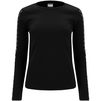 Υφασμάτινα Γυναίκα Μπλουζάκια με μακριά μανίκια Freddy F0WSDT6 Black