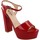 Παπούτσια Γυναίκα Σανδάλια / Πέδιλα L'amour  Red