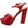 Παπούτσια Γυναίκα Σανδάλια / Πέδιλα L'amour  Red