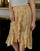 Υφασμάτινα Γυναίκα Φούστες Céleste TOURTERELLE Yellow / Άσπρο