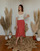 Υφασμάτινα Γυναίκα Φούστες Céleste TOURTERELLE Red / Multicolour