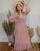 Υφασμάτινα Γυναίκα Μακριά Φορέματα Céleste COLOMBE Ροζ