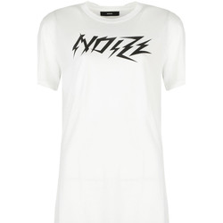 Υφασμάτινα Γυναίκα T-shirt με κοντά μανίκια Diesel 00SI59-0CZAJ | T-Over-A Maglietta Άσπρο