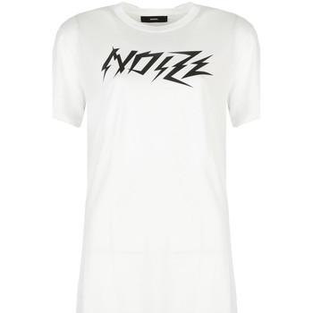Υφασμάτινα Γυναίκα T-shirt με κοντά μανίκια Diesel  Άσπρο