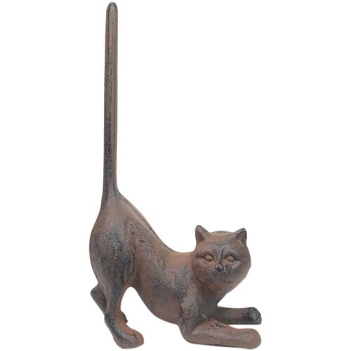 Σπίτι Αγαλματίδια και  Signes Grimalt Υποστήριξη Θυρών Γάτας Grey