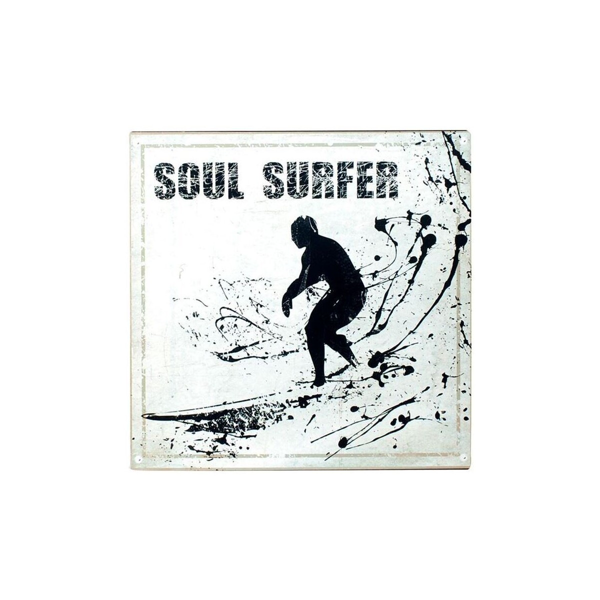 Σπίτι Αγαλματίδια και  Signes Grimalt Wall Plate -Soul Surfer Multicolour