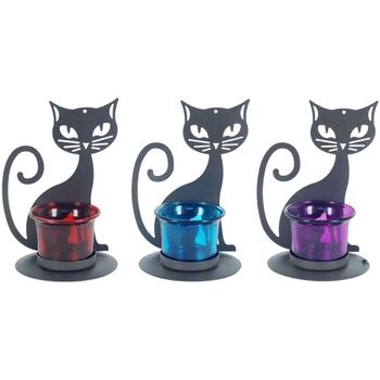 Σπίτι Κεριά / διαχύτες Signes Grimalt Cat T-Lite Multicolour
