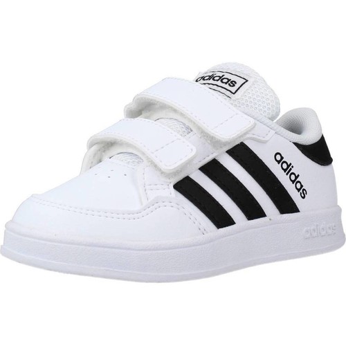 Παπούτσια Αγόρι Χαμηλά Sneakers adidas Originals BREAKNET I Άσπρο