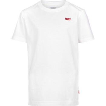 Υφασμάτινα Κορίτσι T-shirt με κοντά μανίκια Levi's 160387 Άσπρο
