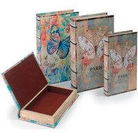 Σπίτι Καλάθια / κουτιά Signes Grimalt Κιβώτιο Βιβλίων Set By Sigris 4 Μονάδες Multicolour