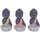 Σπίτι Αγαλματίδια και  Signes Grimalt T -Light Childish Buddha Set 3U Multicolour