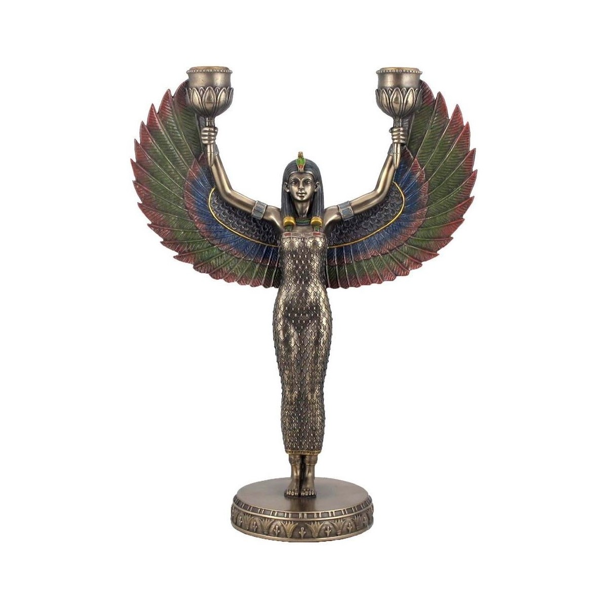 Σπίτι Αγαλματίδια και  Signes Grimalt Κηροπήγιο Αιγυπτιακής Θεάς Gold