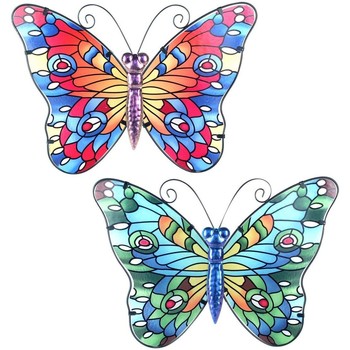 Σπίτι Αγαλματίδια και  Signes Grimalt Πεταλούδα 2 Διαφορετική Multicolour