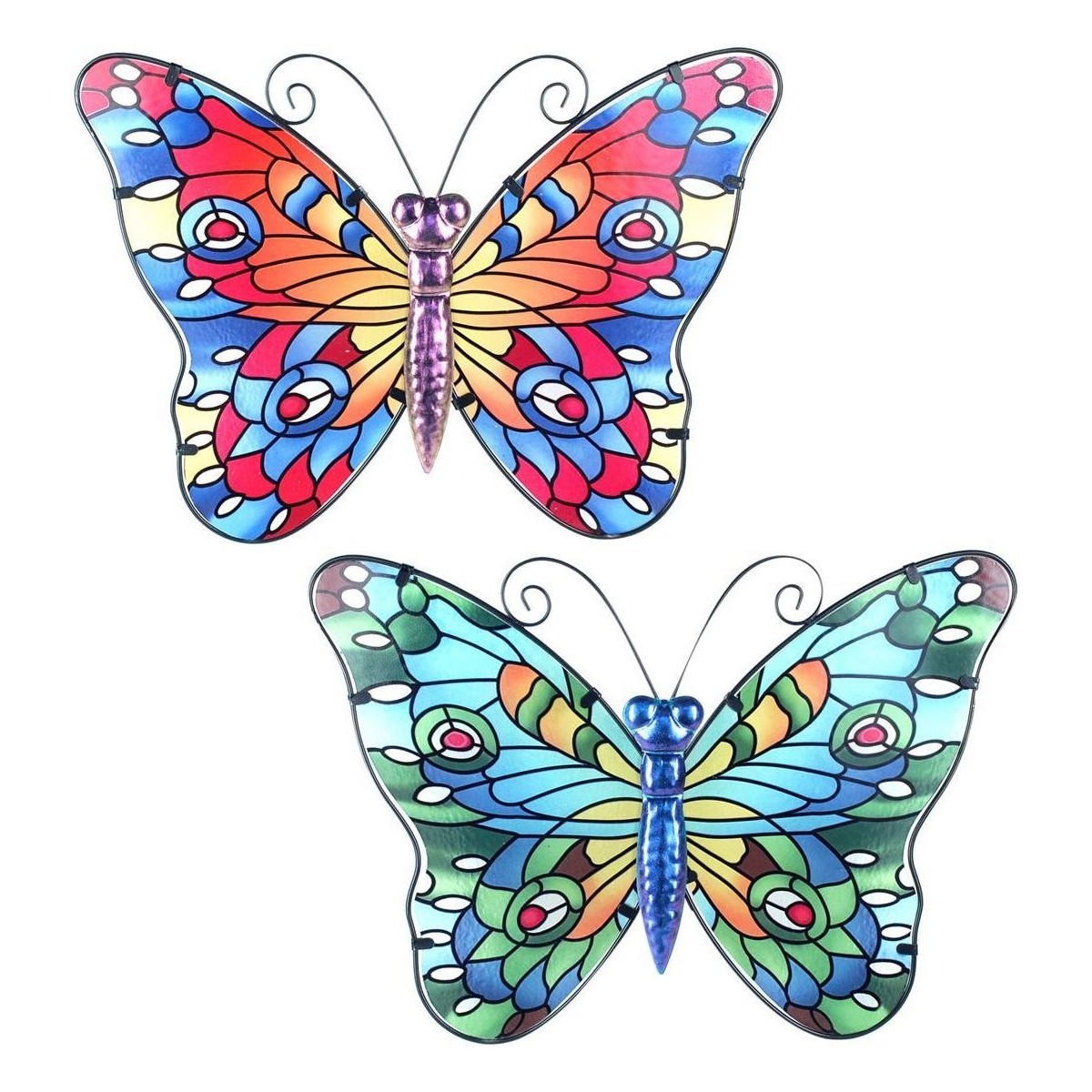 Σπίτι Αγαλματίδια και  Signes Grimalt Πεταλούδα 2 Διαφορετική Multicolour