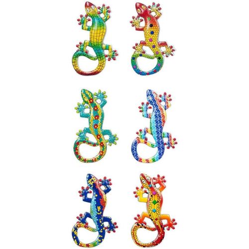 Σπίτι Αγαλματίδια και  Signes Grimalt Magnetic Lizards 6 Dif. Multicolour