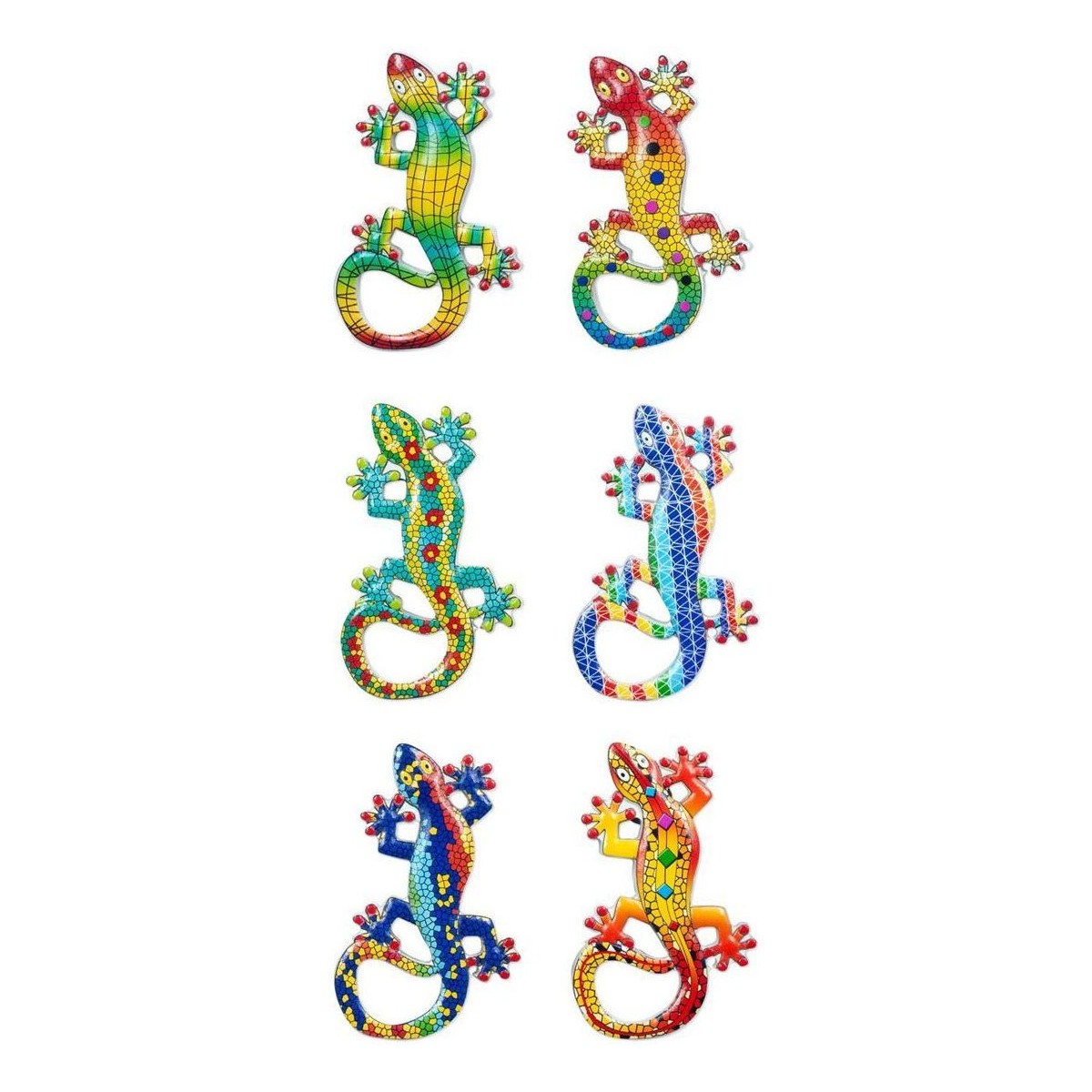 Σπίτι Αγαλματίδια και  Signes Grimalt Magnetic Lizards 6 Dif. Multicolour