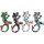 Σπίτι Αγαλματίδια και  Signes Grimalt Magnetic Lizard 4 Dif. Multicolour