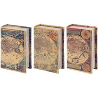 Σπίτι Καλάθια / κουτιά Signes Grimalt Boxes Book 3 Dif. World Multicolour
