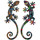 Σπίτι Αγαλματίδια και  Signes Grimalt Σαύρα Set 2 Μονάδες Multicolour