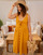 Υφασμάτινα Γυναίκα Μακριά Φορέματα Céleste CAMOMILLE Yellow