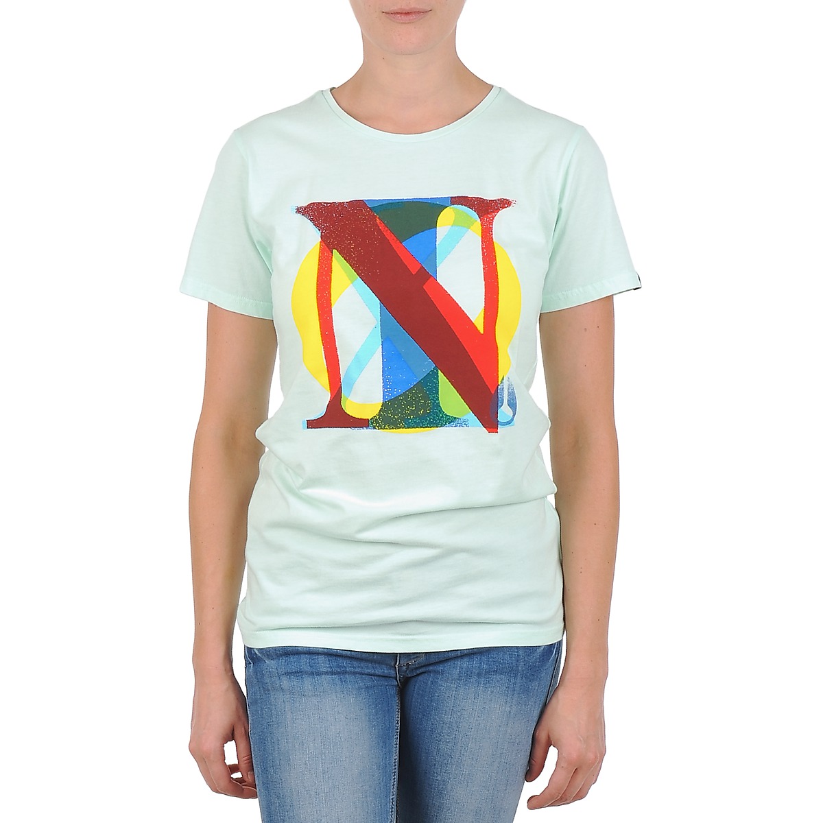 T-shirt με κοντά μανίκια Nixon PACIFIC