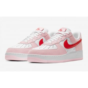 Παπούτσια Χαμηλά Sneakers Nike Air Force 1 Low Love Letter Tulip Pink/University Red-White