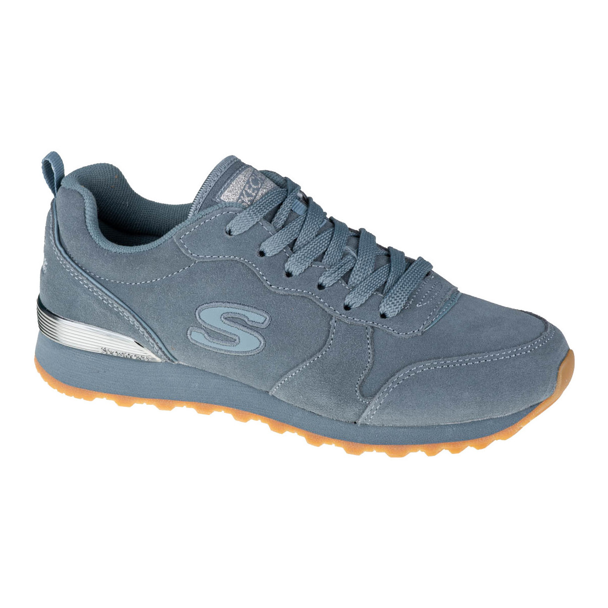 Παπούτσια Γυναίκα Χαμηλά Sneakers Skechers OG 85-Suede Eaze Μπλέ