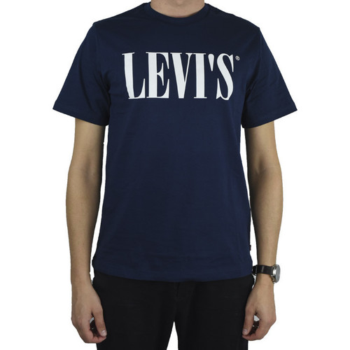 Υφασμάτινα Άνδρας T-shirt με κοντά μανίκια Levi's Relaxed Graphic Tee Μπλέ