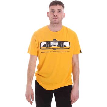 Υφασμάτινα Άνδρας T-shirt με κοντά μανίκια Caterpillar 35CC2510234 Yellow