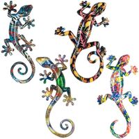 Σπίτι Αγαλματίδια και  Signes Grimalt Lizards S Resin Set 4U Multicolour