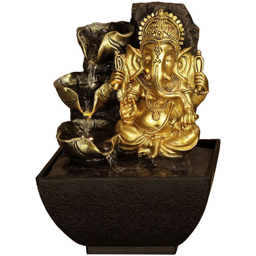 Σπίτι Αγαλματίδια και  Signes Grimalt Συντριβάνι Ganesha Gold