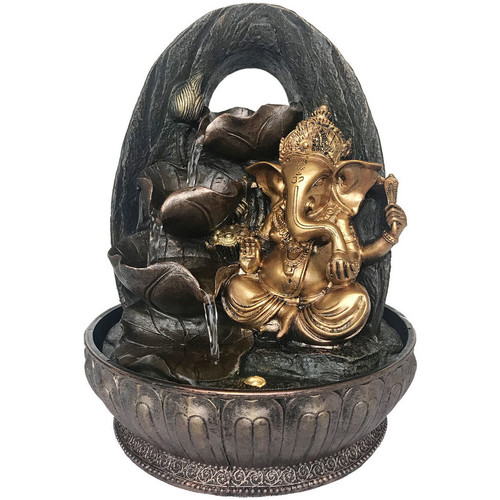 Σπίτι Αγαλματίδια και  Signes Grimalt Συντριβάνι Ganesha Gold