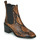 Παπούτσια Γυναίκα Μπότες JB Martin ADELE Veau / Python / Black