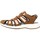Παπούτσια Γυναίκα Σανδάλια / Πέδιλα Clarks SOLAN SAIL COMBI Brown