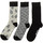 Εσώρουχα Άνδρας High socks John Frank JF3LSMC01-MULTICOLOR Multicolour