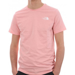 Υφασμάτινα Άνδρας T-shirts & Μπλούζες The North Face SS GRAPHIC Ροζ
