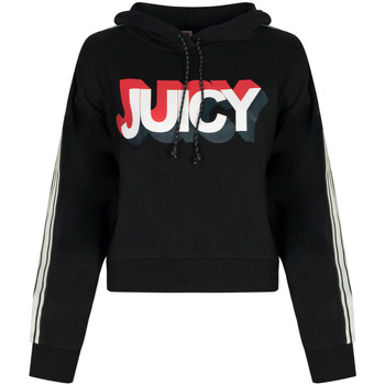 Υφασμάτινα Γυναίκα Φούτερ Juicy Couture JWTKT179637 | Hooded Pullover Black