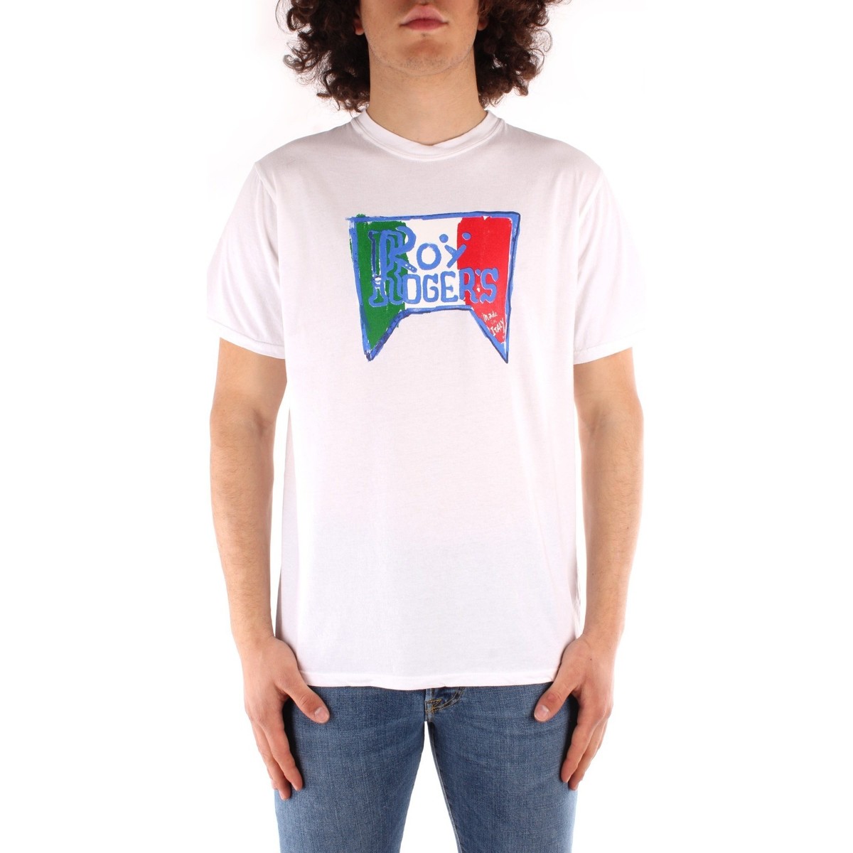 T-shirt με κοντά μανίκια Roy Rogers P21RRU513C7480013