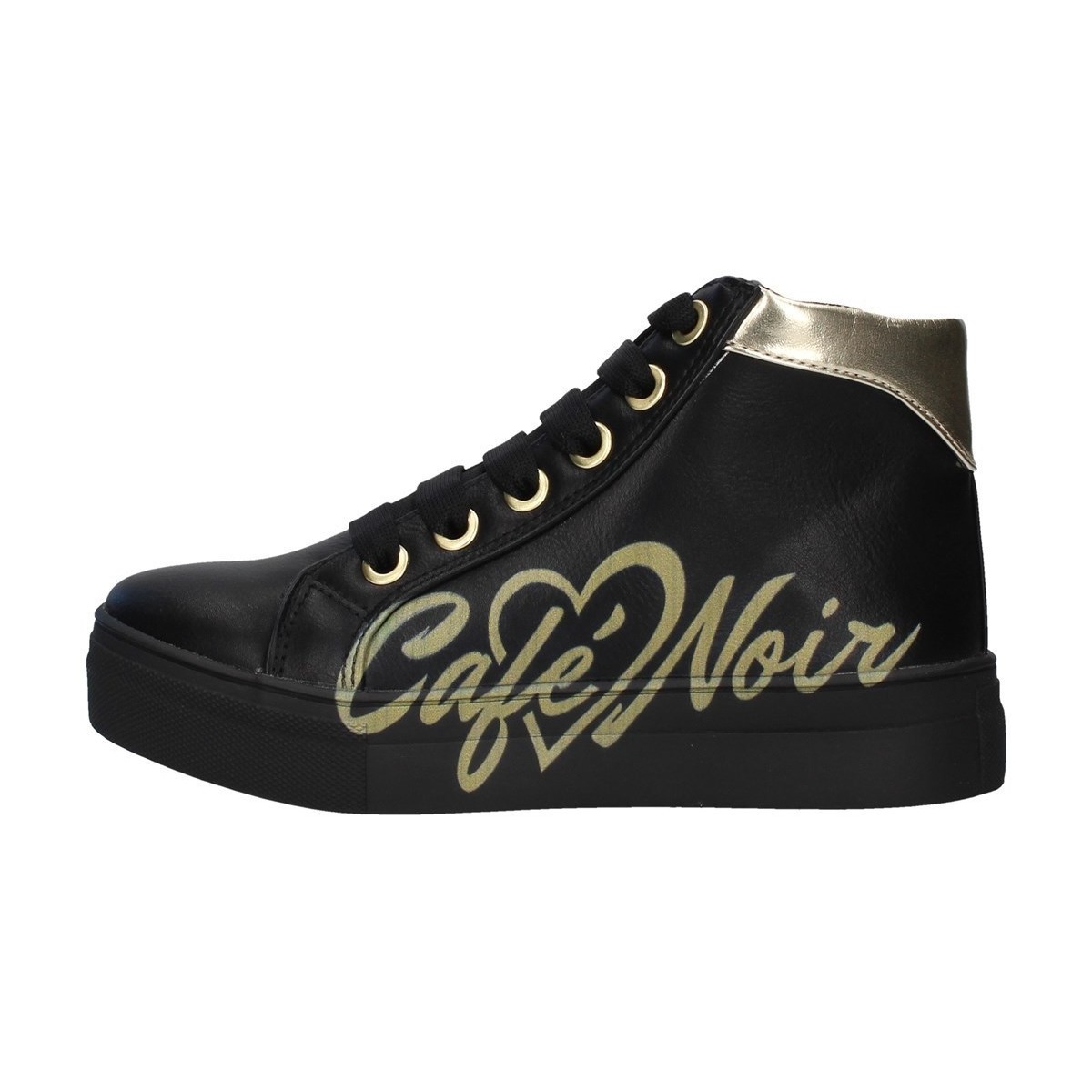 Ψηλά Sneakers Café Noir C-841