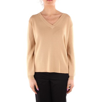 Υφασμάτινα Γυναίκα T-shirt με κοντά μανίκια Friendly Sweater C210-659 Beige